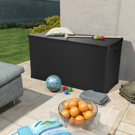 NOVA Jardin Tronc 420 L Clé Interne Localisable à Différentes Couleurs Boîte De Rangement De Jardin Anthracite 120x56x63 Cm Couleur : ANTHRACITE 4 NOVA Jardin Tronc 420 L Clé Interne Localisable à Différentes Couleurs Boîte De Rangement De Jardin Anthracite 120x56x63 Cm Couleur : ANTHRACITE – Image 2