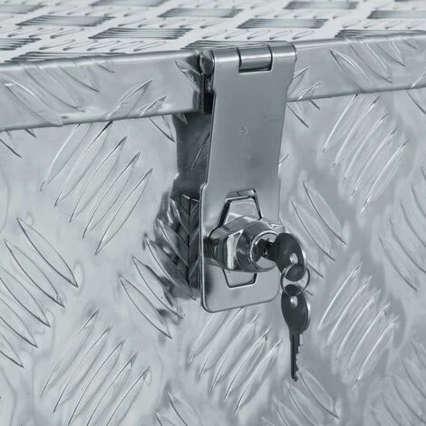 NOVA Jardin Cassatta Divers Dimensions De Sortie En Aluminium Argenté Boîte En Aluminium 90,5 X 35 X 40 Cm Argenté 4 NOVA Jardin Cassatta Divers Dimensions De Sortie En Aluminium Argenté Boîte En Aluminium 90,5 X 35 X 40 Cm Argenté – Image 2