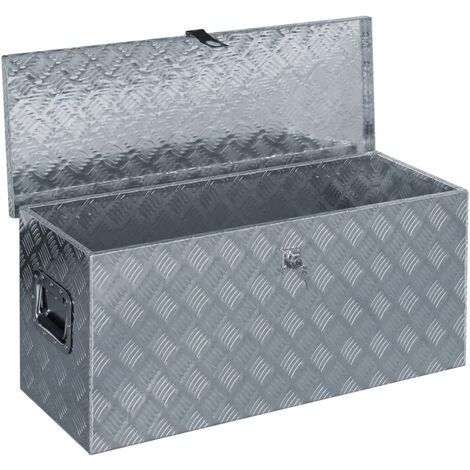 NOVA Jardin Cassatta Divers Dimensions De Sortie En Aluminium Argenté Boîte En Aluminium 90,5 X 35 X 40 Cm Argenté 7 NOVA Jardin Cassatta Divers Dimensions De Sortie En Aluminium Argenté Boîte En Aluminium 90,5 X 35 X 40 Cm Argenté – Image 5