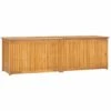 VidaXL Boîte De Jardin 175x50x53 Cm Bois Massif De Teck - Brun