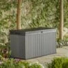 Keter Boîte De Rangement De Jardin Darwin 570 L Gris - Gris 1 Keter Boîte De Rangement De Jardin Darwin 570 L Gris - Gris -Rangement de jardin Soldes 57631443 1