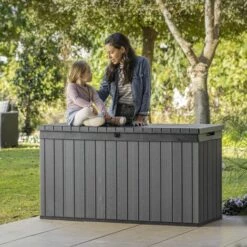 Keter Boîte De Rangement De Jardin Darwin 570 L Gris - Gris 9 Keter Boîte De Rangement De Jardin Darwin 570 L Gris - Gris -Rangement de jardin Soldes 57631443 3