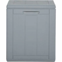 ASUPERMALL Boîte De Rangement De Jardin 90 L Gris PP Rotin 9 ASUPERMALL Boîte De Rangement De Jardin 90 L Gris PP Rotin -Rangement de jardin Soldes 57735935 3