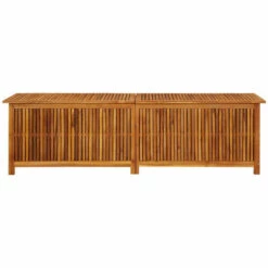 ASUPERMALL Boîte De Rangement De Jardin 200x50x58 Cm Bois D'acacia Solide 10 ASUPERMALL Boîte De Rangement De Jardin 200x50x58 Cm Bois D'acacia Solide -Rangement de jardin Soldes 57739850 4