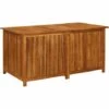 TRUE DEAL Boîte De Rangement De Jardin 150x80x75 Cm Bois D'acacia Solide -Rangement de jardin Soldes 57845361 1