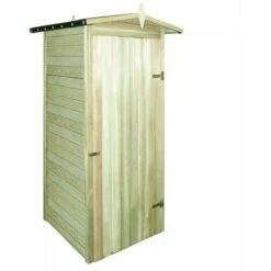NOVA Sangage Pour Le Bois De Chauffage En Pin Imprégné De Diverses écluses Abri De Stockage Pour Jardin Pin Imprégné 100 X 100 X 210 Cm -Rangement de jardin Soldes 57858382 2