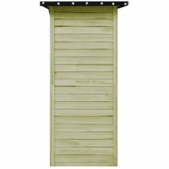 NOVA Sangage Pour Le Bois De Chauffage En Pin Imprégné De Diverses écluses Abri De Stockage Pour Jardin Pin Imprégné 100 X 100 X 210 Cm -Rangement de jardin Soldes 57858382 3