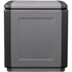 VidaXL Boîte De Rangement De Jardin 54x53x57 Cm 130 L Gris Foncé Noir - Gris 8 VidaXL Boîte De Rangement De Jardin 54x53x57 Cm 130 L Gris Foncé Noir - Gris -Rangement de jardin Soldes 57912212 2