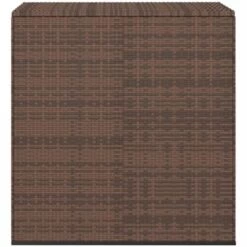 VidaXL Boîte à Coussins De Jardin Résine Tressée 100x49x103,5cm Marron - Brun -Rangement de jardin Soldes 57912563 2