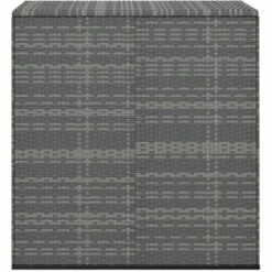VidaXL Boîte à Coussins De Jardin Résine Tressée 100x49x103,5 Cm Gris - Gris 8 VidaXL Boîte à Coussins De Jardin Résine Tressée 100x49x103,5 Cm Gris - Gris -Rangement de jardin Soldes 57912564 2