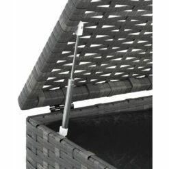 VidaXL Boîte à Coussins De Jardin Résine Tressée 100x49x103,5 Cm Gris - Gris 10 VidaXL Boîte à Coussins De Jardin Résine Tressée 100x49x103,5 Cm Gris - Gris -Rangement de jardin Soldes 57912564 4