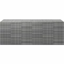 VidaXL Boîte à Coussins De Jardin Résine Tressée 291x100,5x104 Cm Gris - Gris -Rangement de jardin Soldes 57912572 2