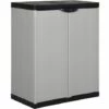Armoire De Rangement De Jardin 1 étagère Gris/noir 68x40x85 Cm VidaXL - Gris 1 Armoire De Rangement De Jardin 1 étagère Gris/noir 68x40x85 Cm VidaXL - Gris -Rangement de jardin Soldes 57912997 1