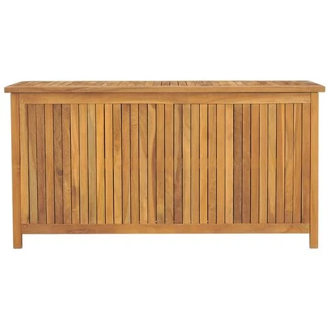 VidaXL Boîte De Jardin 114x50x58 Cm Bois Massif De Teck - Brun 4 VidaXL Boîte De Jardin 114x50x58 Cm Bois Massif De Teck - Brun – Image 2