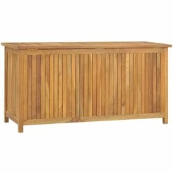 VidaXL Boîte De Jardin 114x50x58 Cm Bois Massif De Teck - Brun 10 VidaXL Boîte De Jardin 114x50x58 Cm Bois Massif De Teck - Brun -Rangement de jardin Soldes 58595979 4