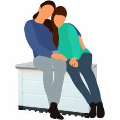 Coffre De Jardin Capacité 150L Gardiun Tuscany Evo 82,5x47x57 Cm Boîte De Rangement Extérieur En Résine Avec Vérin Et Sol 11 Coffre De Jardin Capacité 150L Gardiun Tuscany Evo 82,5x47x57 Cm Boîte De Rangement Extérieur En Résine Avec Vérin Et Sol -Rangement de jardin Soldes 58615822 5