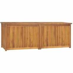 INLIFE Boîte De Jardin 150x50x53 Cm Bois Massif De Teck