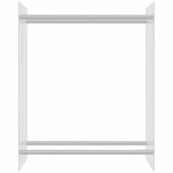 INLIFE Portant De Bois Chauffage Transparent 80x35x100 Cm Verre Trempé - 0 -Rangement de jardin Soldes 59171753 3