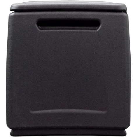 INLIFE Boîte De Rangement De Jardin 138x53x57 Cm 330 L Gris Foncé Noir - Gris 6 INLIFE Boîte De Rangement De Jardin 138x53x57 Cm 330 L Gris Foncé Noir - Gris – Image 4