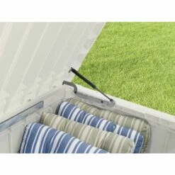 Keter Coffre ROCKWOOD Pool Box 150 Blanc -Rangement de jardin Soldes 59374990 5