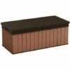 Keter Boxer DARWIN 100G Marron -Rangement de jardin Soldes 59375048 1
