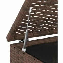 YOUTHUP Boîte à Coussins De Jardin Résine Tressée 100x97,5x104cm Marron - Brun 10 YOUTHUP Boîte à Coussins De Jardin Résine Tressée 100x97,5x104cm Marron - Brun -Rangement de jardin Soldes 59761319 4
