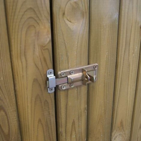 NOVA Outils De Jardin Capanno En Bois De Pin 85x48x177cm 4 NOVA Outils De Jardin Capanno En Bois De Pin 85x48x177cm – Image 2