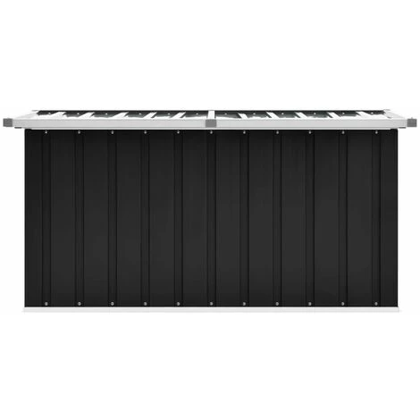NOVA Trunk De Jardin En Acier Galvanisé Et En Plastique 129x67x65 Cm Diverses Couleurs Couleur : ANTHRACITE 6 NOVA Trunk De Jardin En Acier Galvanisé Et En Plastique 129x67x65 Cm Diverses Couleurs Couleur : ANTHRACITE – Image 4