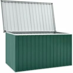 NOVA Trunk De Jardin En Acier Galvanisé Et Plastique 171x99x93 Cm Diverses Couleurs Couleur : Vert -Rangement de jardin Soldes 59995813 3