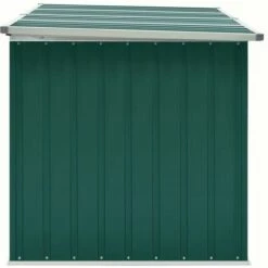 NOVA Trunk De Jardin En Acier Galvanisé Et Plastique 171x99x93 Cm Diverses Couleurs Couleur : Vert -Rangement de jardin Soldes 59995813 5