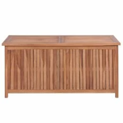 NOVA Trunk De Jardin 120x50x58 Cm En Bois De Teck Solide 10 NOVA Trunk De Jardin 120x50x58 Cm En Bois De Teck Solide -Rangement de jardin Soldes 59995815 4