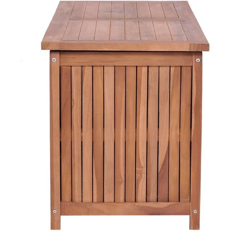 NOVA Trunk De Jardin 120x50x58 Cm En Bois De Teck Solide 7 NOVA Trunk De Jardin 120x50x58 Cm En Bois De Teck Solide – Image 5