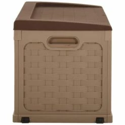 Topdeal Boîte De Rangement De Jardin 335 L Moka-Chocolat PP Rotin FF316181_FR 9 Topdeal Boîte De Rangement De Jardin 335 L Moka-Chocolat PP Rotin FF316181_FR -Rangement de jardin Soldes 60371424 3