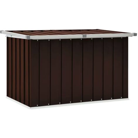 Topdeal Boîte De Rangement De Jardin Marron 109x67x65 Cm FF46260_FR 3 Topdeal Boîte De Rangement De Jardin Marron 109x67x65 Cm FF46260_FR