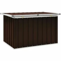 Topdeal Boîte De Rangement De Jardin Marron 109x67x65 Cm FF46260_FR 10 Topdeal Boîte De Rangement De Jardin Marron 109x67x65 Cm FF46260_FR -Rangement de jardin Soldes 60371737 4