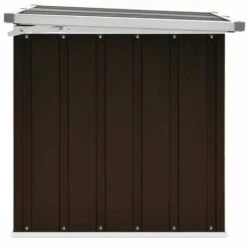 Topdeal Boîte De Rangement De Jardin Marron 109x67x65 Cm FF46260_FR 11 Topdeal Boîte De Rangement De Jardin Marron 109x67x65 Cm FF46260_FR -Rangement de jardin Soldes 60371737 5