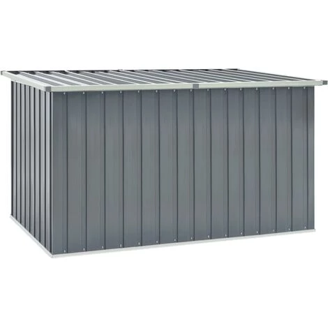 Topdeal Boîte De Rangement De Jardin Gris 171x99x93 Cm FF46270_FR 3 Topdeal Boîte De Rangement De Jardin Gris 171x99x93 Cm FF46270_FR