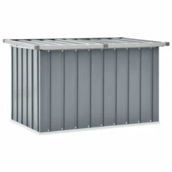 FIMEI Boîte De Rangement De Jardin Gris 109x67x65 Cm
