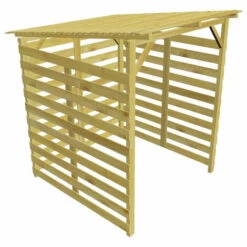 FIMEI Abri De Stockage Du Bois De Chauffage Bois De Pin Imprégné -Rangement de jardin Soldes 60746963 4