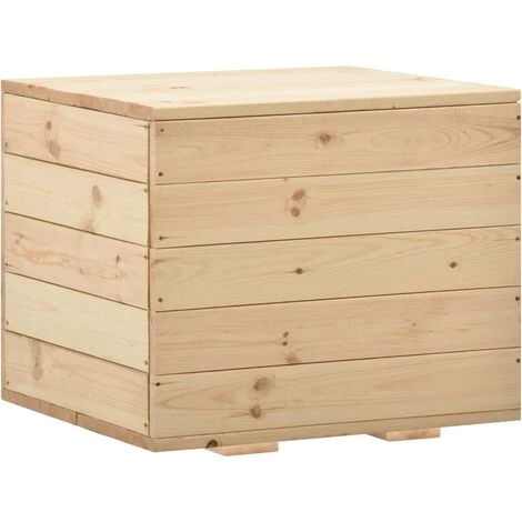 FIMEI Coffre De Rangement 60x54x50,7 Cm Bois De Pin Massif 3 FIMEI Coffre De Rangement 60x54x50,7 Cm Bois De Pin Massif