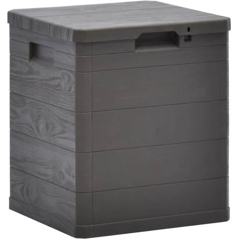 SUPERMARKET Boite De Rangement De Jardin 90 L Marron 3 SUPERMARKET Boite De Rangement De Jardin 90 L Marron