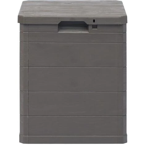 SUPERMARKET Boite De Rangement De Jardin 90 L Marron 5 SUPERMARKET Boite De Rangement De Jardin 90 L Marron – Image 3