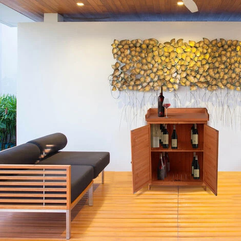 Armoire De Jardin Sur Pied Gardiun Ally 75x40x94 Cm Bois De Sapin Traité Peinture Eco Et Plateau De Travail En Acier Galvanisé 4 Armoire De Jardin Sur Pied Gardiun Ally 75x40x94 Cm Bois De Sapin Traité Peinture Eco Et Plateau De Travail En Acier Galvanisé – Image 2