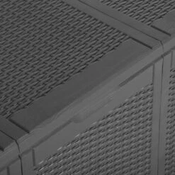 SUPERMARKET Boîte De Rangement De Jardin 270 L Noir PP Rotin 11 SUPERMARKET Boîte De Rangement De Jardin 270 L Noir PP Rotin -Rangement de jardin Soldes 63650639 5