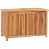SUPERMARKET Boîte De Rangement De Jardin 90x50x58 Cm Bois De Teck Solide -Rangement de jardin Soldes 63653015 1