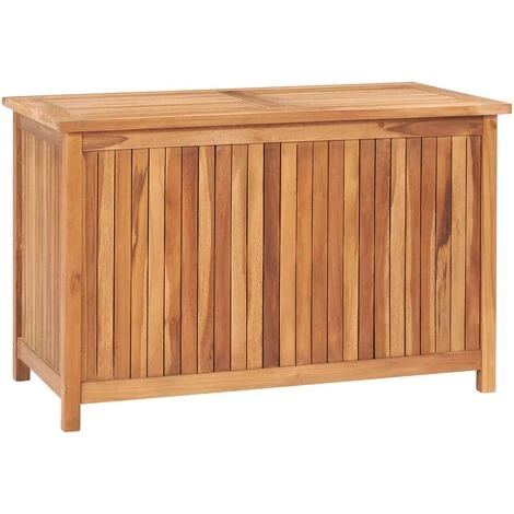 SUPERMARKET Boîte De Rangement De Jardin 90x50x58 Cm Bois De Teck Solide 3 SUPERMARKET Boîte De Rangement De Jardin 90x50x58 Cm Bois De Teck Solide