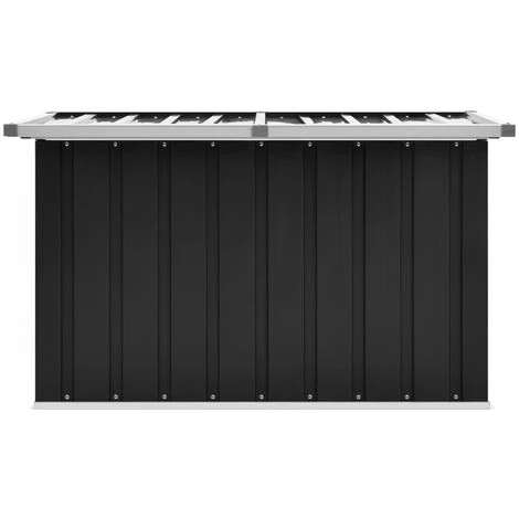 SUPERMARKET Boîte De Rangement De Jardin Anthracite 109x67x65 Cm 4 SUPERMARKET Boîte De Rangement De Jardin Anthracite 109x67x65 Cm – Image 2