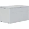 SUPERMARKET Boîte De Rangement De Jardin 420 L Gris Clair -Rangement de jardin Soldes 63668337 1