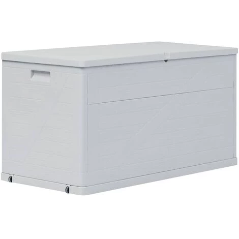 SUPERMARKET Boîte De Rangement De Jardin 420 L Gris Clair 3 SUPERMARKET Boîte De Rangement De Jardin 420 L Gris Clair