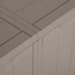 SUPERMARKET Boîte De Rangement De Jardin 180 L Marron PP Rotin -Rangement de jardin Soldes 63676175 5